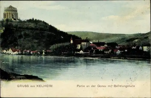 Ak Kelheim an der Donau Niederbayern, Befreiungshalle