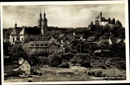 Ak Gößweinstein Oberfranken, Teilansicht