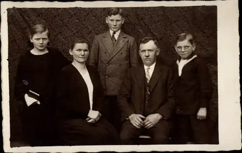 Ak Dorsten in Westfalen, Familienfoto