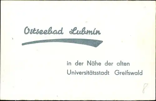 Ak Ostseebad Lubmin Vorpommern, Strand-Promenade