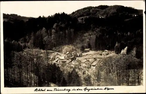 Ak Aich Aichtal in Baden Württemberg, Totalansicht, Teisenberg, Bayerische Alpen