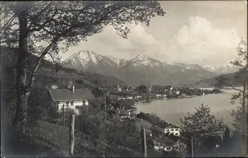 Ak Gmund am Tegernsee Oberbayern, Totalansicht