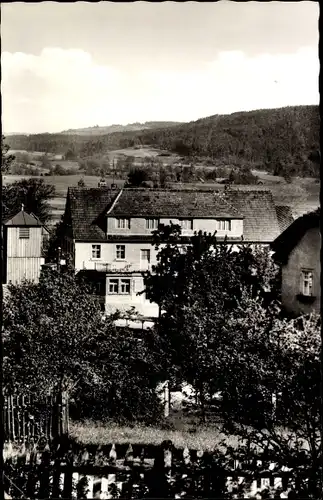 Ak Pechgraben Neudrossenfeld Oberfranken, Gasthof Frankenwald