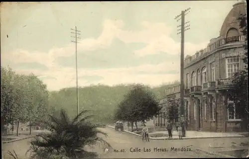 Ak Mendoza Argentinien, Calle Las Heras