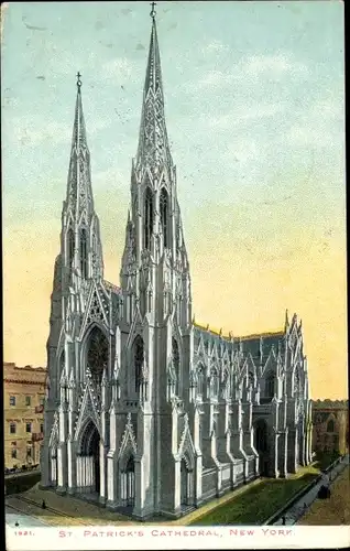 Ak New York City USA, St. Patrick's Cathedral