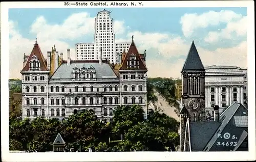 Ak Albany New York USA, State Capitol