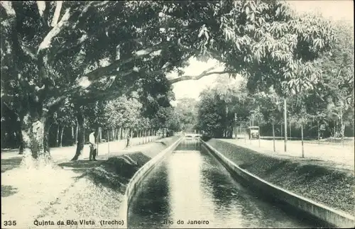 Ak Rio de Janeiro Brasilien, Quinta da Boa Vista