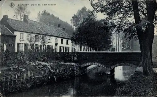 Ak Nimy Hennegau Wallonien, Pont du Petit Moulin