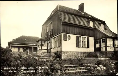 Ak Kloster Hiddensee, Gerhard Hauptmann Haus