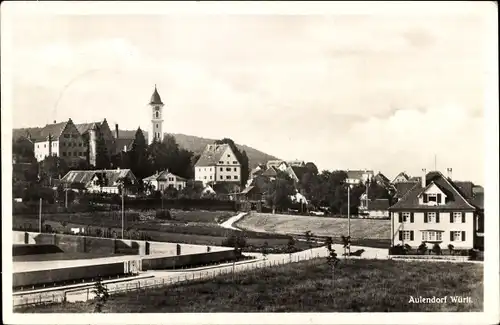 Ak Aulendorf in Württemberg, Teilansicht