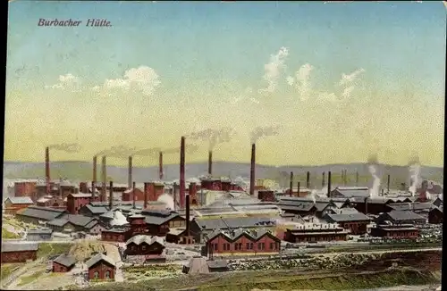 Ak Burbach Saarbrücken im Saarland, Burbacher Hütte