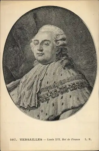 Ak Ludwig XVI., König von Frankreich
