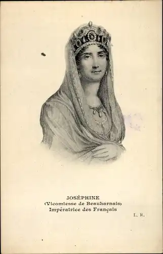 Ak Josephine, Kaiserin der Franzosen