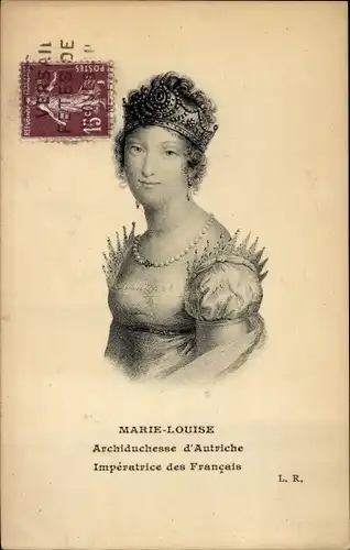 Ak Marie-Louise, Kaiserin der Franzosen
