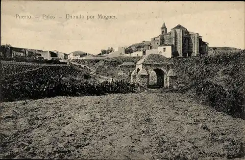 Ak Palos de la Frontera Andalusien, Kirche San Jorge Martir