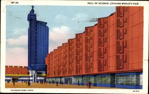 Ak Chicago Illinois USA, Hall of Science