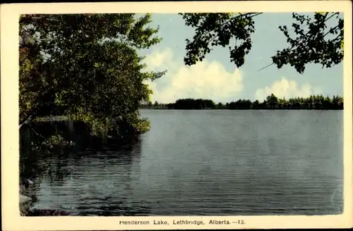 Ak Lethbridge Alberta Kanada, Henderson Lake