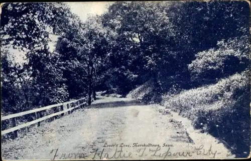 Ak Marshalltown Iowa USA, Lover's Lane