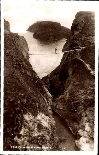 Ak Nordirland, Carrick-a-Rede-Brücke