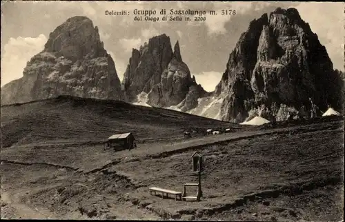 Ak Passo Di Sella Trentino, Rifugio Flora, Sassolungo