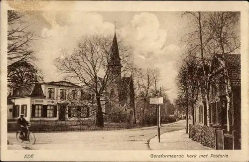 Ak Ede Gelderland Niederlande, Gereformeerde kerk, Pastorie