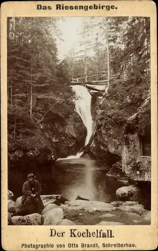 CdV Piechowice Kiesewald Riesengebirge Schlesien, Kochelfall