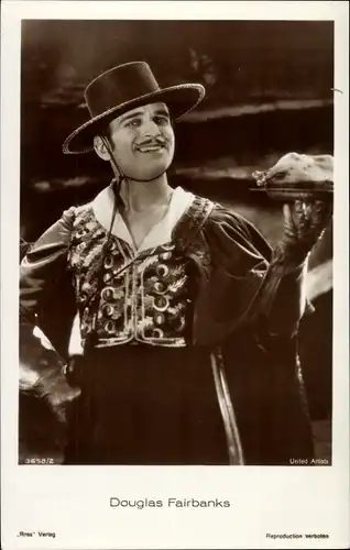 Ak Schauspieler Douglas Fairbanks, Portrait