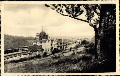 Ak Néris les Bains Allier, Gare