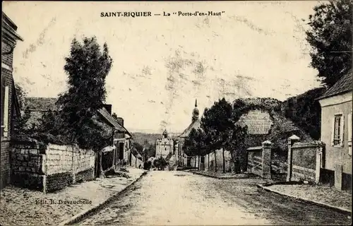 Ak Saint-Riquier Somme, Porte d’en Haut