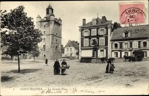 Ak Saint-Riquier Somme, Grande Place