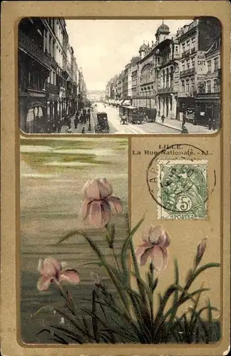 Ak Lille Nord, La Rue Nationale