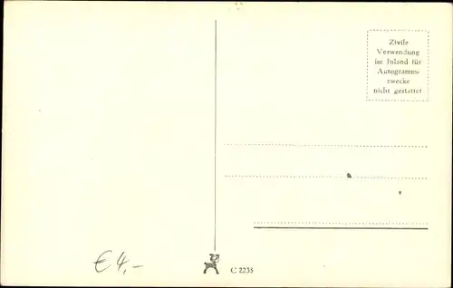 Ak Schauspielerin Gusti Huber, Portrait, Autogramm