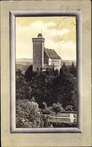 Passepartout Ak Otmuchów Ottmachau Schlesien, Schloss