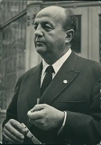 Ak Schauspieler Bernhard Blier, Portrait