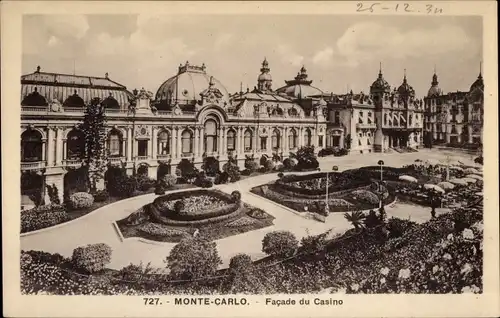 Ak Monte Carlo Monaco, Casino, Fassade
