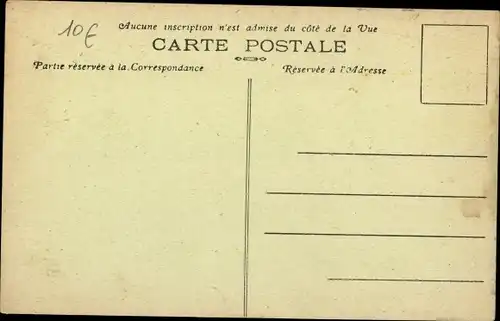 Ak Villers Bretonneux Somme, provisorische Kirche