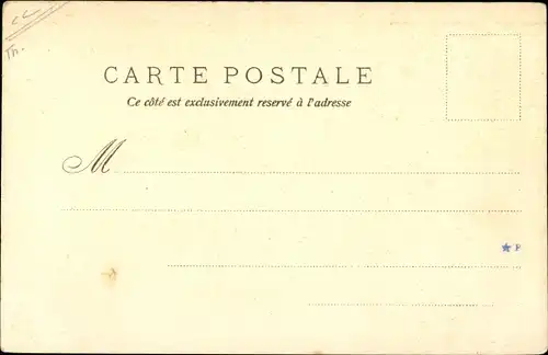 Litho Liebespaar macht Spaziergang, Hasen, Ruderboot