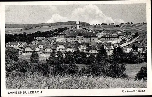 Ak Langensoultzbach Langensulzbach Elsass Bas Rhin, Totalansicht