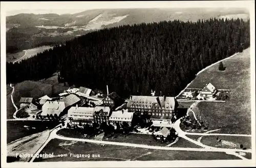 Ak Feldberg im Schwarzwald, Fliegeraufnahme, Feldbergerhof