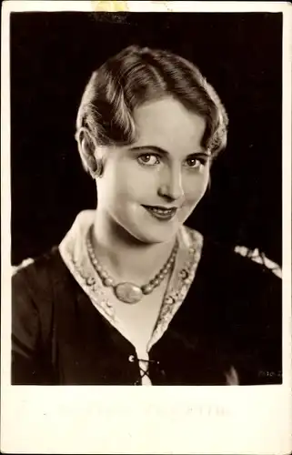 Ak Schauspielerin, Portrait