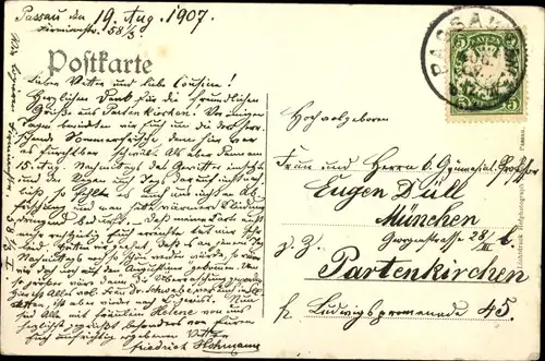 Ak Passau in Niederbayern, Unterhaus