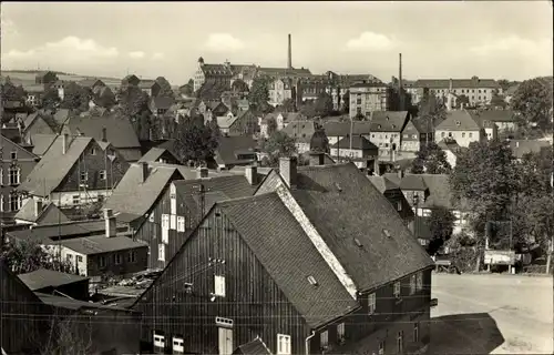 Ak Grünhain in Sachsen, Stadtbild