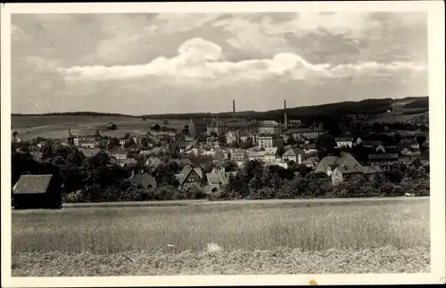 Ak Grünhain Beierfeld im Erzgebirge Sachsen, Panorama