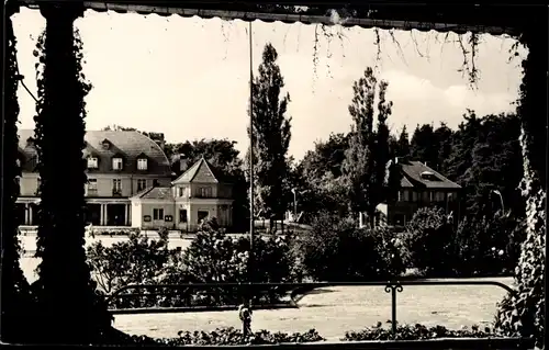 Ak Pieskow Bad Saarow in der Mark, Bahnhofsplatz