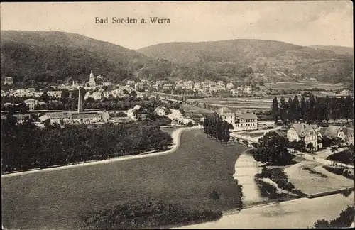 Ak Bad Sooden Allendorf an der Werra Hessen, Totalansicht