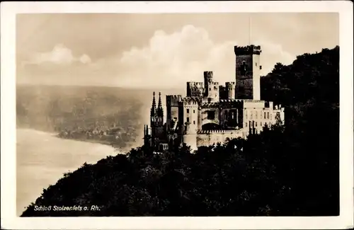 Ak Stolzenfels Koblenz am Rhein, Schloss Stolzenfels