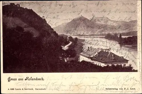 Ak Rolandseck Remagen am Rhein, Panorama