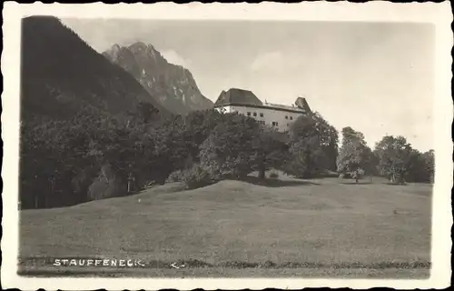 Ak Piding im Berchtesgadener Land Oberbayern, Schloss Staufeneck