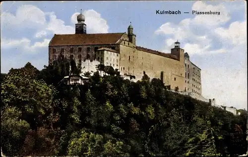 Ak Kulmbach in Oberfranken, Plassenburg