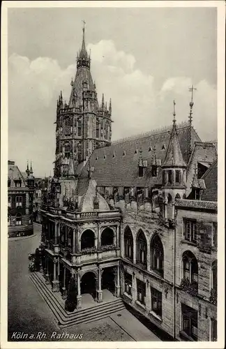 Ak Köln am Rhein, Rathaus